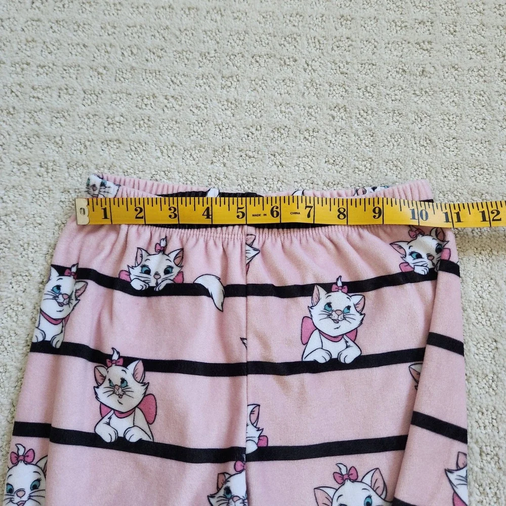 Disney Aristocats Cat Pajama Pants‎ Girls Size 5/6 Pink